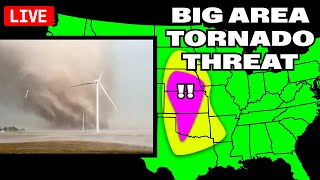 Windmill Tornado Footage Team Chasing in Nebraska Kansas