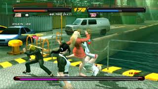 Tekken 6 Scenario Campaign Lili(barefoot)(lili's Stage)(Mirror Match)