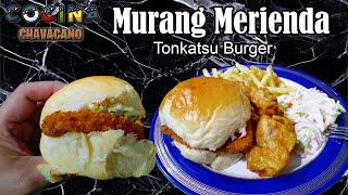 Murang Merienda | Ganito ang Masarap Na Merienda | CDO Tonkatsu Burger | Murang Ulam #CDOTonkatsu