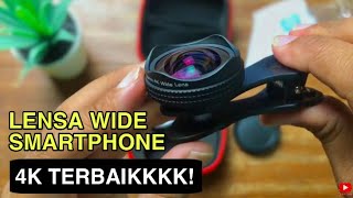 Lensa Keren & Murah Buat Smartphone Photography | Apexel APL-16MMH Wide Angle & CPL