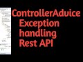 @ControllerAdvice Exception for Rest API