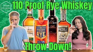 Best Available Rye Whiskey! Pikesville 6yr vs Sagamore Cask Strength vs New Riff Barrel Proof Rye