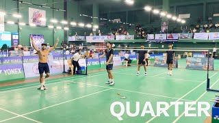 MEN'S DOUBLES QUARTER SENIOR NATIONAL CHAMPIONSHIP 2024 PRUTHVI ROY/SAI PRATEEK V/S ARSH/SANSKAR