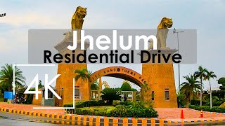 Jhelum Drive | Clean and Green Jhelum City | 4K