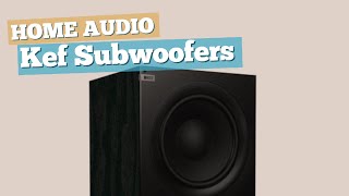 Kef Subwoofers // Home Audio Best Sellers