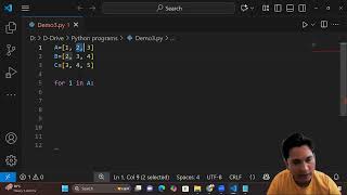 #python program to find common elements from three different list #codinglife