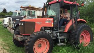 2006 Kubota M95 Tractor by Pearce Auctions