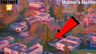 *NEW* HUNTER'S HAVEN LOCATION GAMEPLAY - FORTNITE LOOTING GUIDE