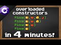 C# overloaded constructors 🍕