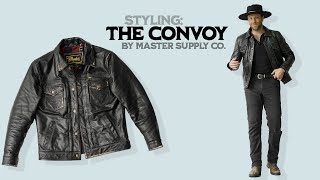 Styling: The Convoy - Leather Jacket by Master Supply Co.