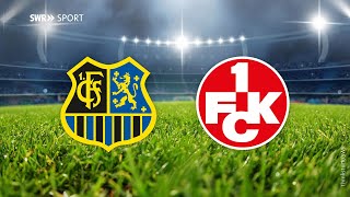 3. Liga: 1. FC Saarbrücken - 1. FC Kaiserslautern (das komplette Spiel) | SWR Sport