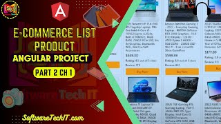 Angular Live Project part 2-1: Create Product List | Create ECommerce Angular Project With API Call
