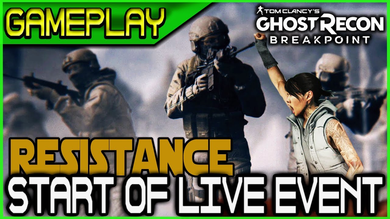 Starting The Resistance Live Event Gameplay! Cutscene Too 🞔 No ...