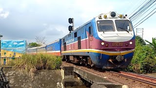 D19E-972 kéo tàu TN6 ôm cua vào ga Thanh Khê được ban lái 👋