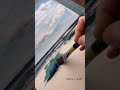 Beach Watercolor Painting #shorts