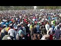 Oliver Tuku Mtukudzi performs during the Million Man March on 25 May, 2016