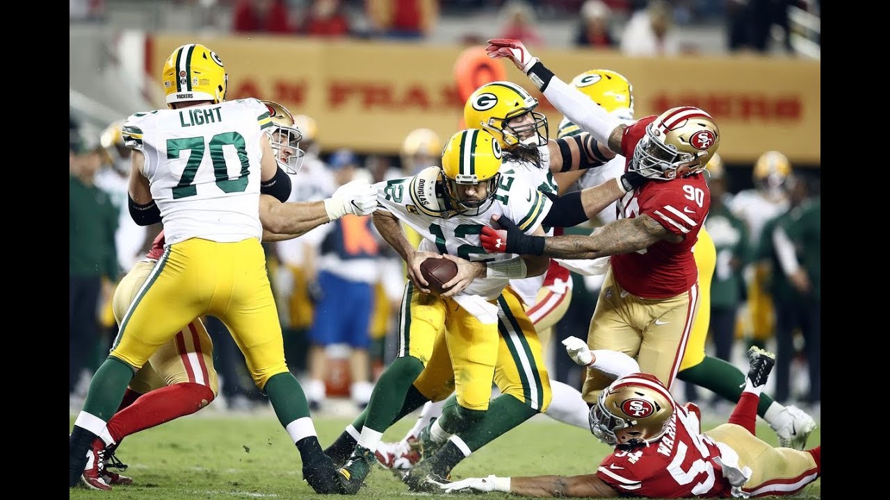 San Francisco 49ers Vs Green Bay Packers 2020 NFC CHAMPIONSHIP GAME ...