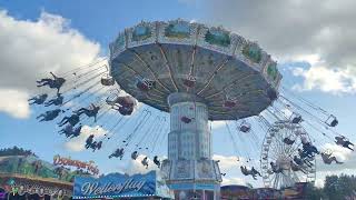 Königlicher Wellenflug - Kaplan (Offride) / Feuchtwangen Mooswiese 2023 / Kirmes Fahrgeschäft