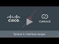 How to configure interface ranges with Cisco NX-OS & Arista EOS vs. NVIDIA Cumulus Linux