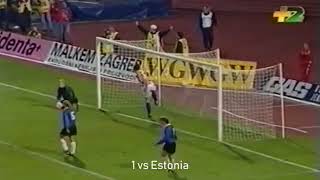 Igor Štimac   Both goals for Croatia VDownloader