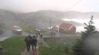 Storm på Lindesnes