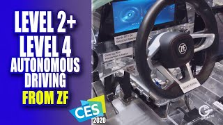 ZF Plans for Level 2+ and Level 4 Autonomous Driving