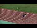 20190622福岡県高校陸上学年別大会北部予選 男子4x100mリレー予選第3組