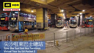 【HK 4K】尖沙咀東巴士總站 | Tsim Sha Tsui East Bus Terminus | DJI Pocket 2 | 2021.07.11
