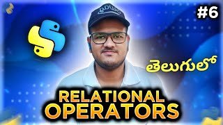 Python Relational Operators (or) Comparison Operators in Telugu | Srk Codes!