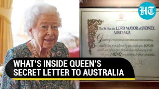 Queen Elizabeth’s ‘mystery’ letter to Australia can’t be read for next 63 years I Here’s why