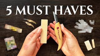 Beginner Woodcarving - 5 essentials YOU Need