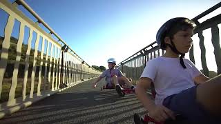 Race across the iconic Piha bridge with the EzyRoller X Series!