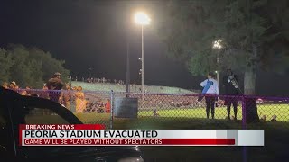 Peoria Stadium evacuated following reports of fight