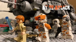 AT-TE Attack- A Lego Star Wars Stop Motion