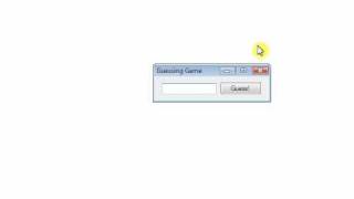 Visual Basic Guessing Game