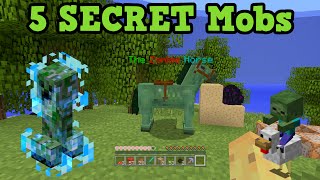 Minecraft Xbox 360 / PS3 - 5 Secret Mobs