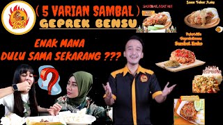 REVIEW JUJUR 5 VARIAN SAMBAL GEPREK BENSU