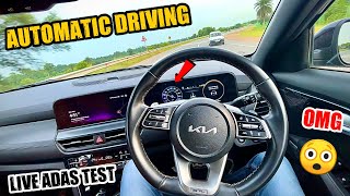 Kia Seltos 2025 Automatic Driving 😱 Live ADAS Test 😍