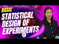 [FilSciHub Research University] Course #5: Basic Statistical Design of Experiments