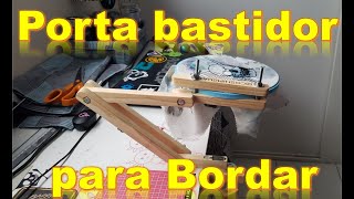 Porta bastidor para bordado #carpintería #bordado #Coshipigua #inventivaStickers