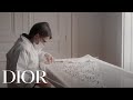 Embellishing Dior Spring-Summer 2022 Haute Couture