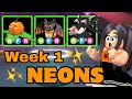 Adopt Me Halloween Update New Pets Neon!! 🎃🖤