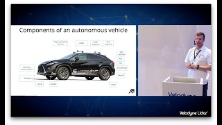 AutonomouStuff at the Velodyne Lidar Booth, CES 2020