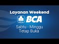 apakah hari sabtu bank bca buka