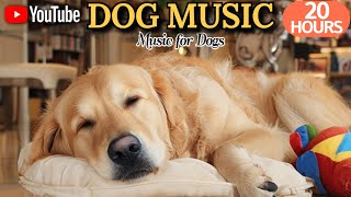 20 HOURS of Dog Calming Music💖🐶Healing Sounds for Relaxed Dogs🐶Separation Anxiety Music💖⭐HealingMate