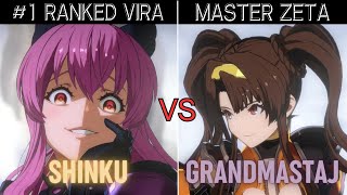 GBVSR➤ #1 RANKED VIRA / ヴィーラ [ SHINKU ] vs MASTER ZETA / ゼタ [ GRANDMASTAJ ]