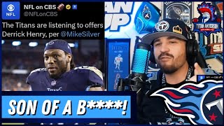 DERRICK HENRY Getting TRADED!? | Tennessee Titans REBUILDING The Offense. | Titan Anderson REACTION