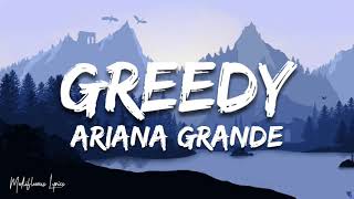 Download Mp3 Ariana Grande - Greedy (Lyrics/Letra)
