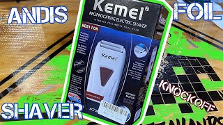 Kemei (“knockoff andis”) Shaver Unbox Review