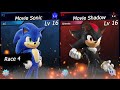 sonic forces movie sonic vs movie shadow with voice